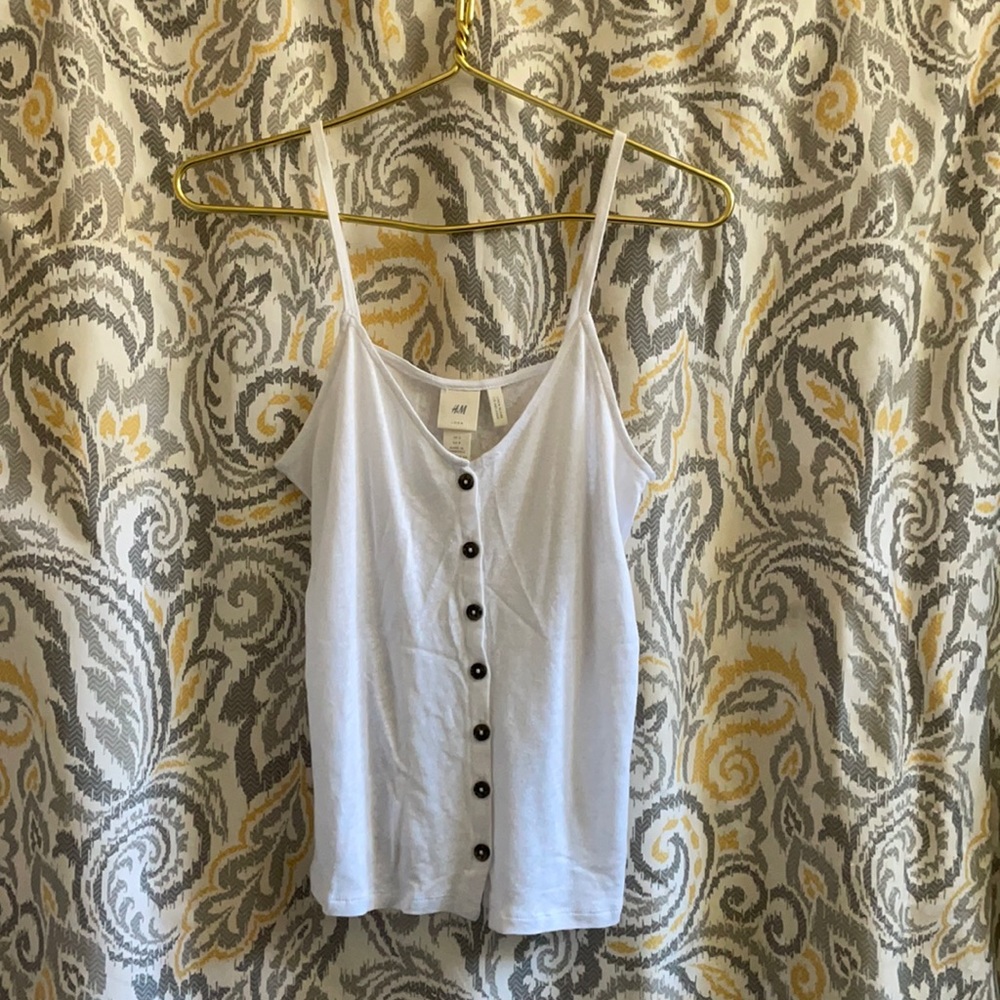 White H&M Button Down